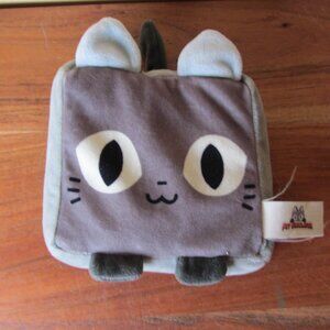 plush pet simulator COOLBEANZ 2022 grey cat bean bag phatmojo (W6265)